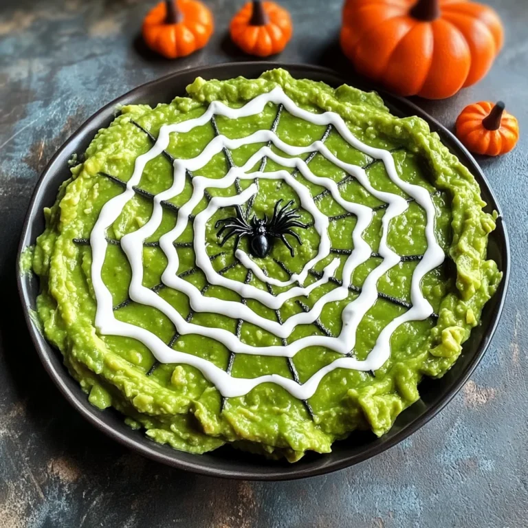 Spiderweb Guacamole