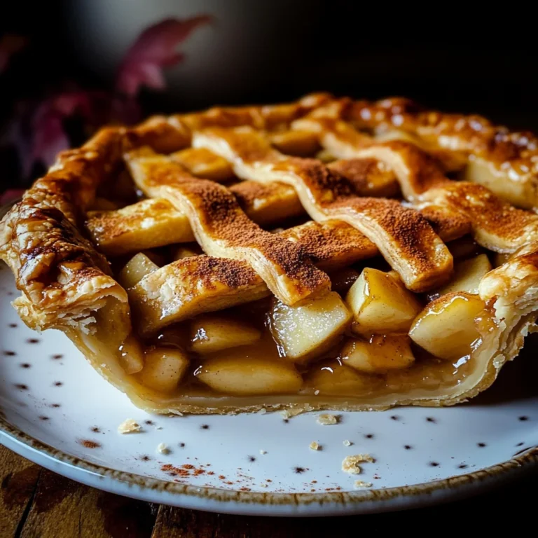 Toffee Apple Pie