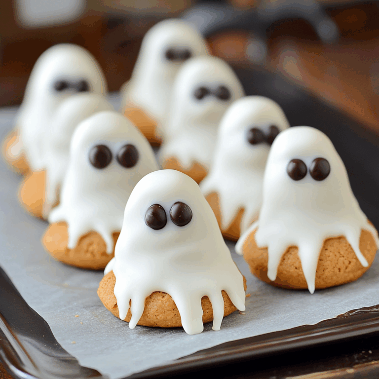 Nutter Butter Ghost Cookies