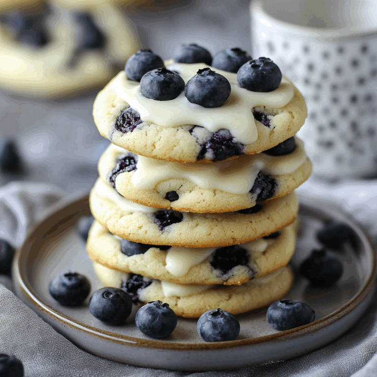 BLUEBERRY CHEESECAKE COOKIES