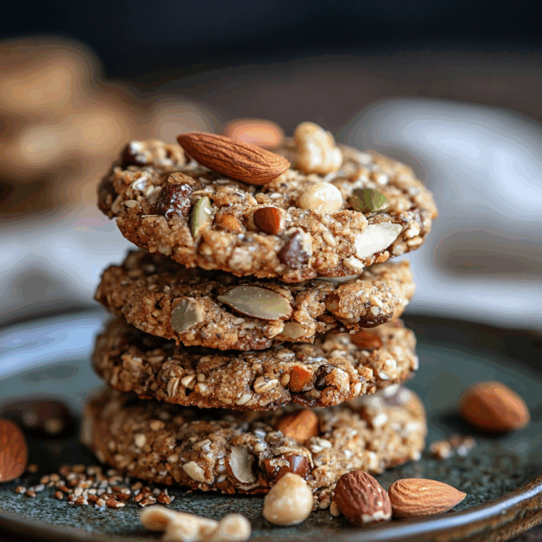 Healthy Nut & Seed Energy Cookies