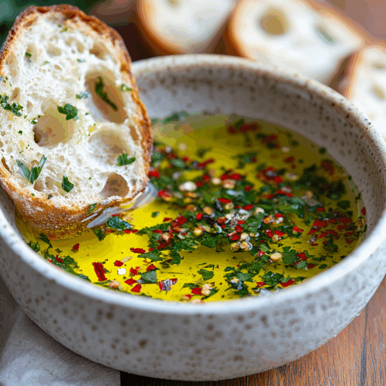 Bread Dipping Oil (Ready in 10 Minutes)