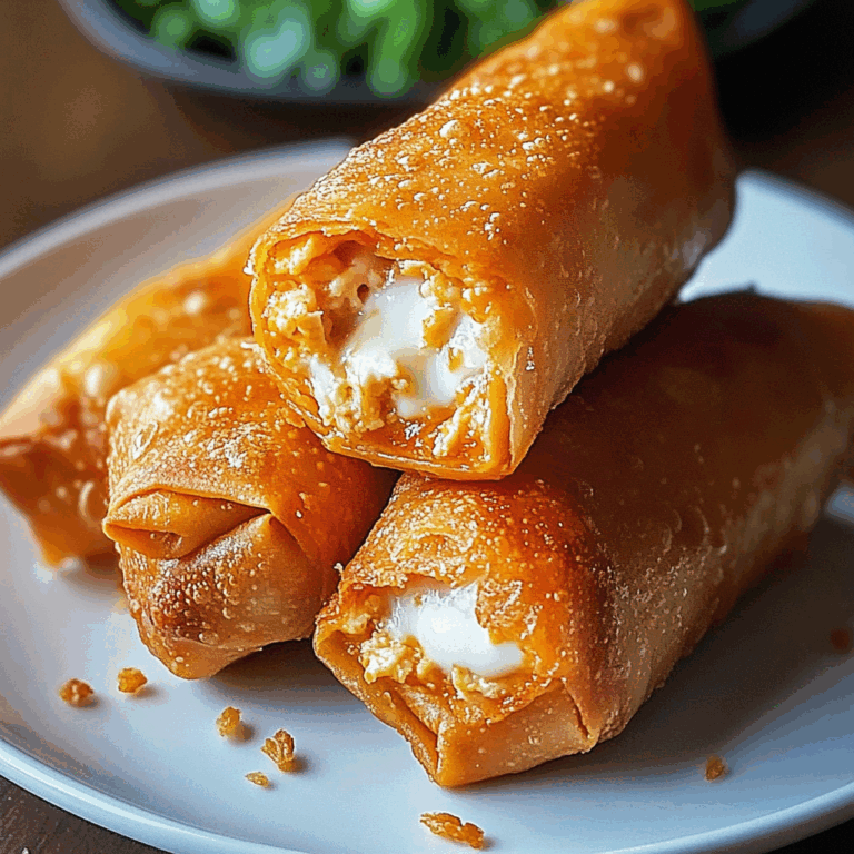 Buffalo Chicken Dip Egg Rolls: A Delicious & Easy Recipe