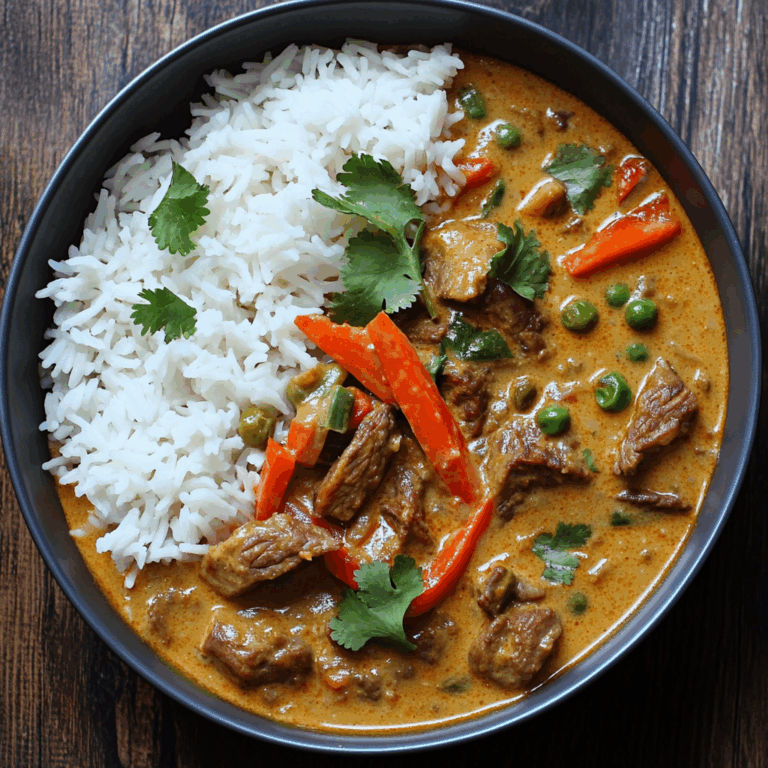 Coconut Beef Curry Recipe