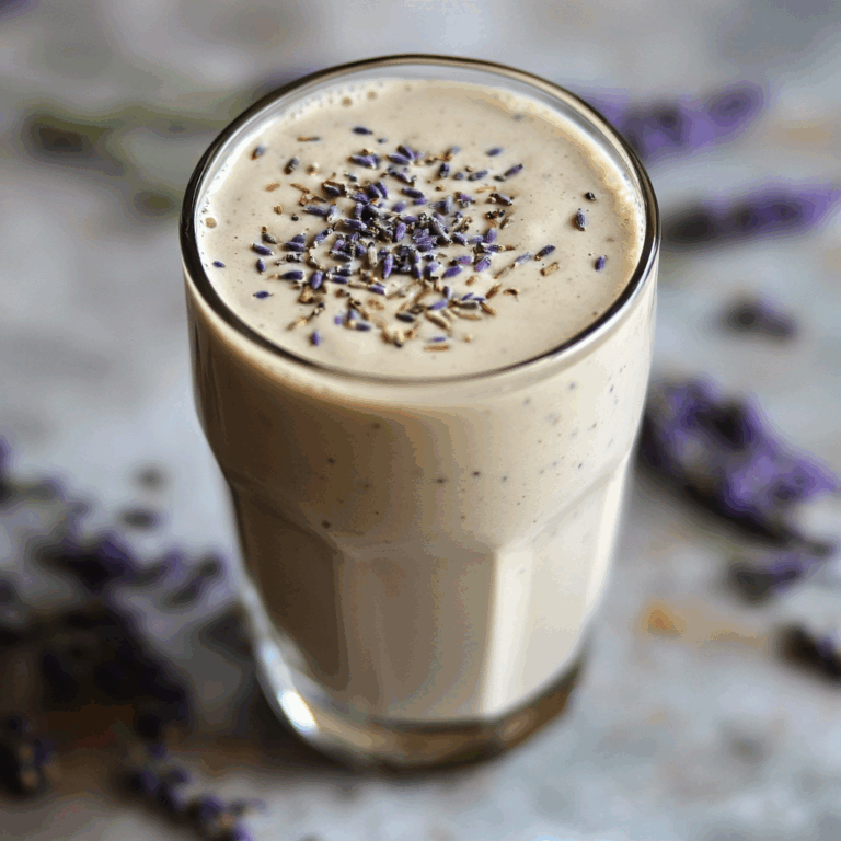 Earl Grey Lavender Milkshake