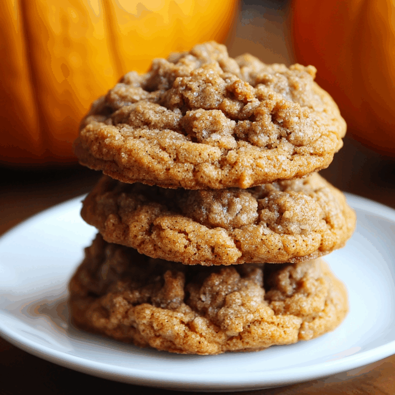 Pumpkin Cinnamon Crumble Cookies – Soft & Chewy Recipe