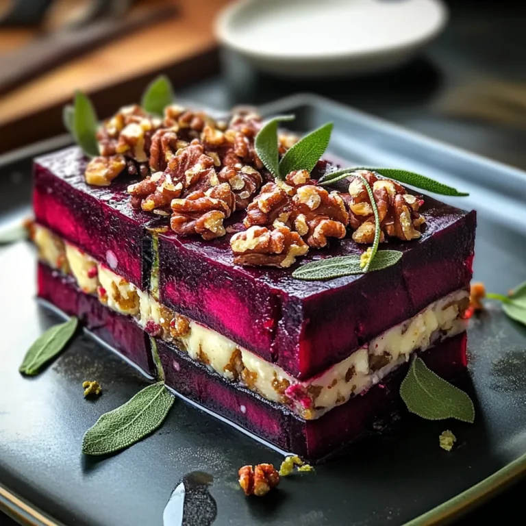Beetroot and Goat's Cheese Terrine Recipe