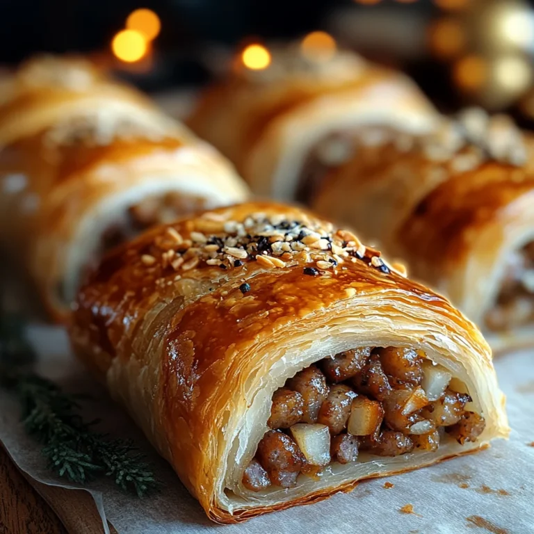 Christmas Sausage Rolls