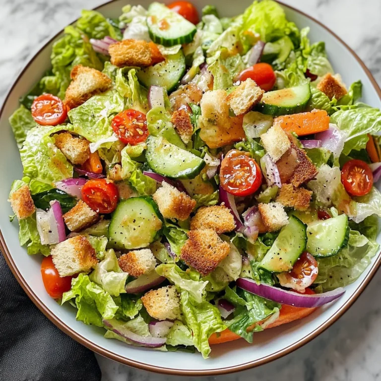 Classic House Salad - Quick and Easy