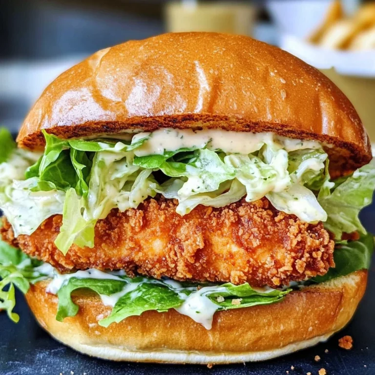 Crispy Chicken Caesar Sandwich: The Ultimate Recipe & Guide