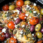 Crockpot Greek Chicken