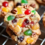 Easy Christmas Fruitcake Cookies Recipe