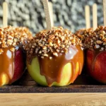 Easy homemade caramel apples