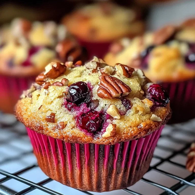Fresh Cranberry Orange Muffins