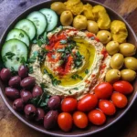 Greek Hummus Platter Recipe