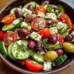 Greek Salad with Feta & Olives