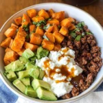 Ground Beef Cottage Cheese Bowls