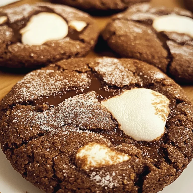 Hot Chocolate Cookies