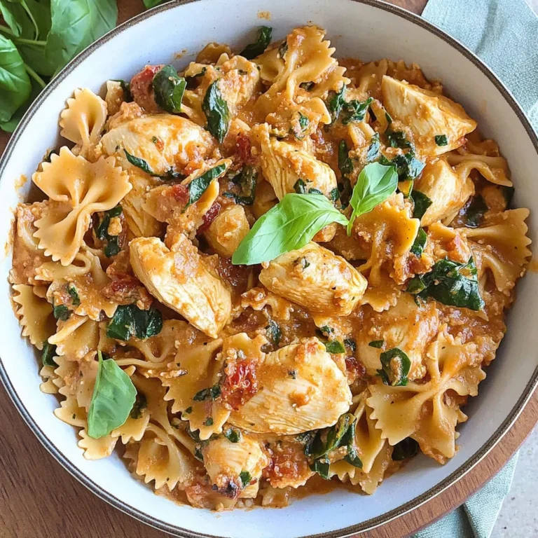 Marry Me Chicken Pasta