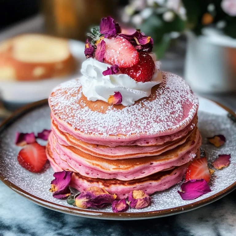 Rose Water Pancakes