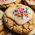 Soft Gingerbread Cookies with Maple Glaze