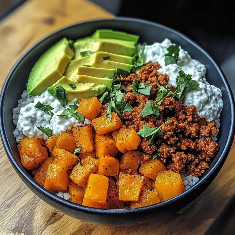 Sweet & Savory Power Bowl with Cottage Cheese