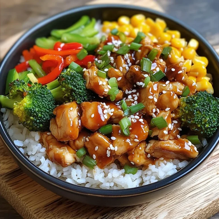 Teriyaki Chicken & Veggie Rice Bowl