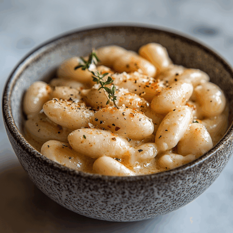 Cacio e Pepe Butter Beans