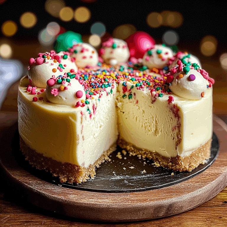 Sugar Cookie Cheesecake
