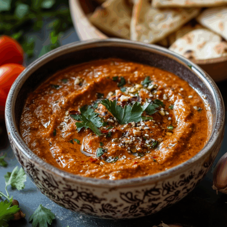 Zaalouk – marokkanischer Auberginen-Tomaten-Dip