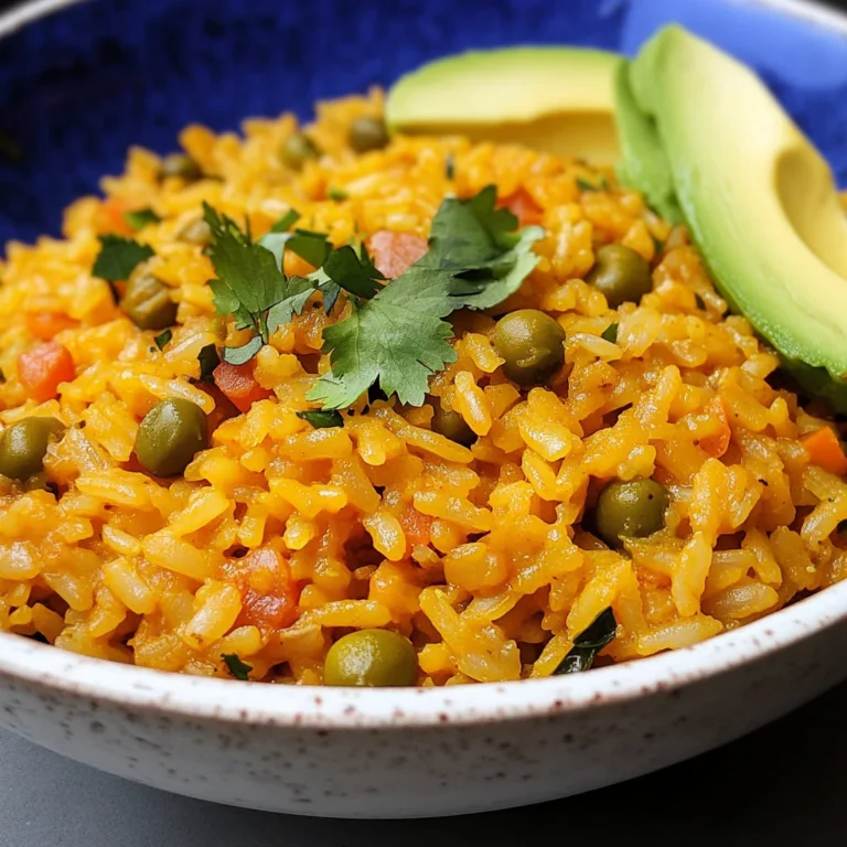 Arroz Con Gandules (Puerto Rican Rice with Pigeon Peas)