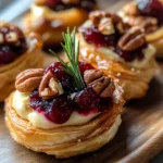 Baked Cranberry Brie Bites