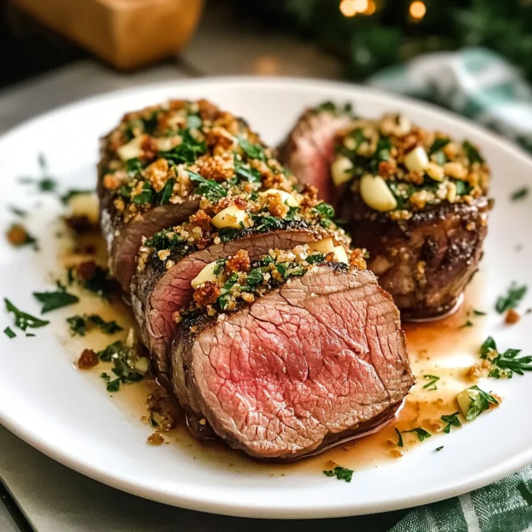 Best Christmas Stuffed Beef Tenderloin