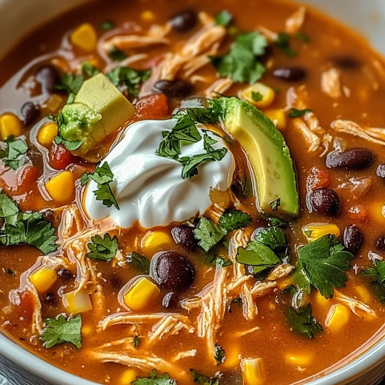 Chicken Enchilada Soup