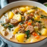 Cozy Italian Sausage and Potato Soup