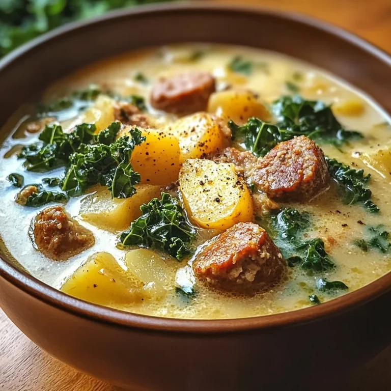 Cozy Italian Sausage and Potato Soup for Soul-Warming Nights