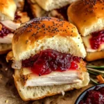 Cranberry Turkey Sliders