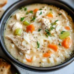 Creamy Chicken and Rice Soup