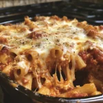 Crock Pot Baked Ziti