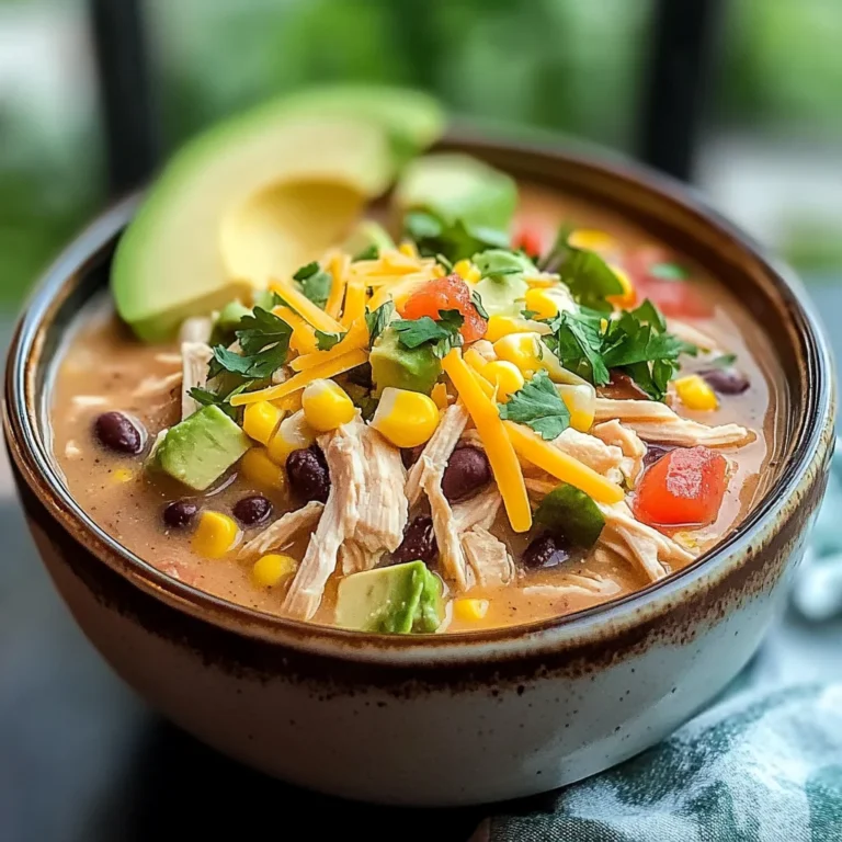 Crockpot White Chicken Chili – Easy, Creamy & Hearty