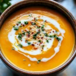 Easy Butternut Squash and Sweet Potato Soup