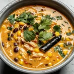 Easy Chicken, Poblano, and Black Bean Soup (Small Batch)