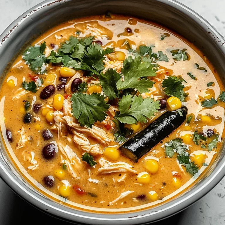 Easy Chicken, Poblano, and Black Bean Soup (Small Batch)