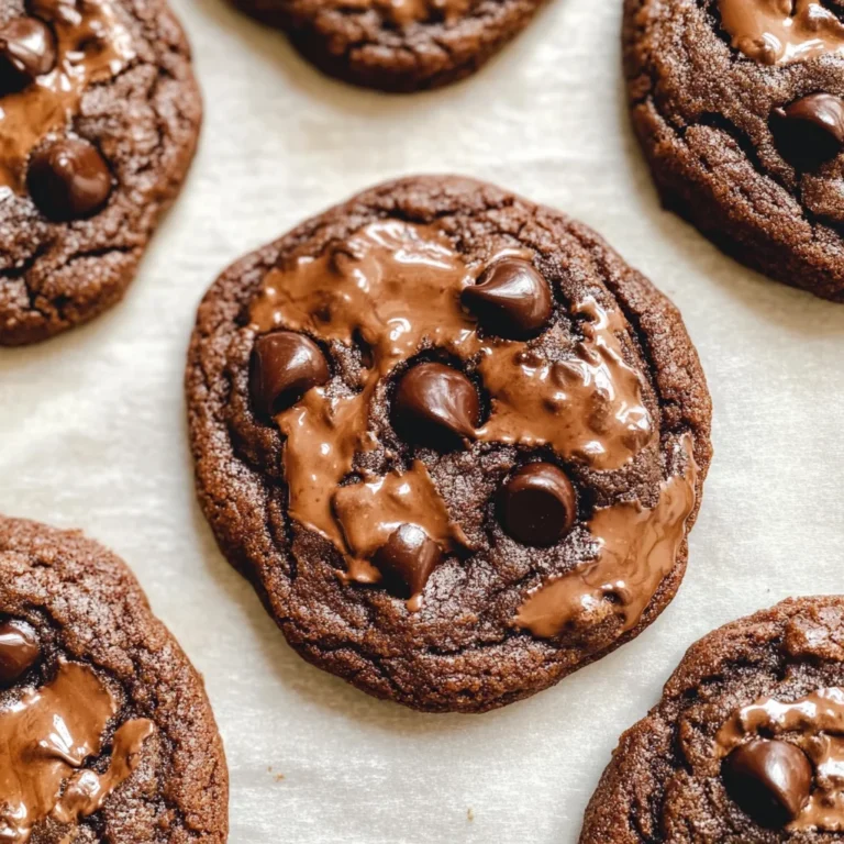 Easy Chocolate Chocolate Chip Cookies