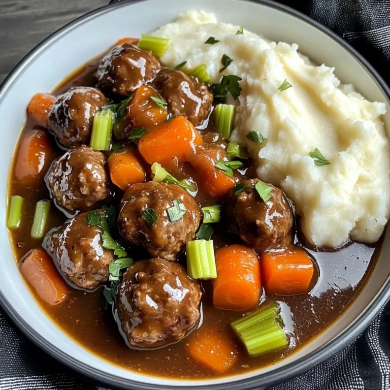 Easy Frozen Meatball Pot Roast (Slow Cooker Dinner Recipe)