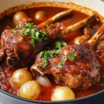 Greek-Style Braised Lamb Shanks