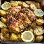 Greek Lemon Chicken With Potatoes