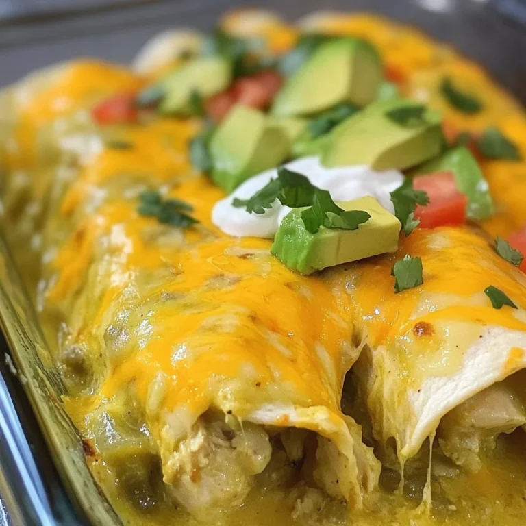 Green Chili Chicken Enchiladas Recipe