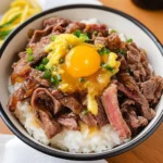 Gyudon (Japanese Beef Bowl)