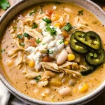 Healthy White Chicken Chili
